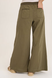 Zorba Linen Ultra Wide Leg Pant