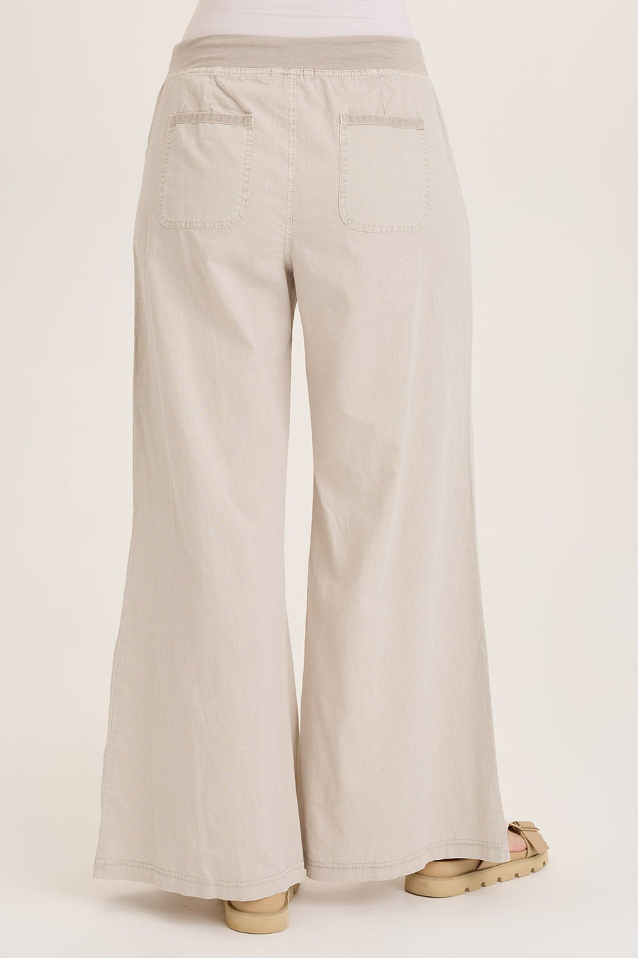 Zorba Linen Ultra Wide Leg Pant