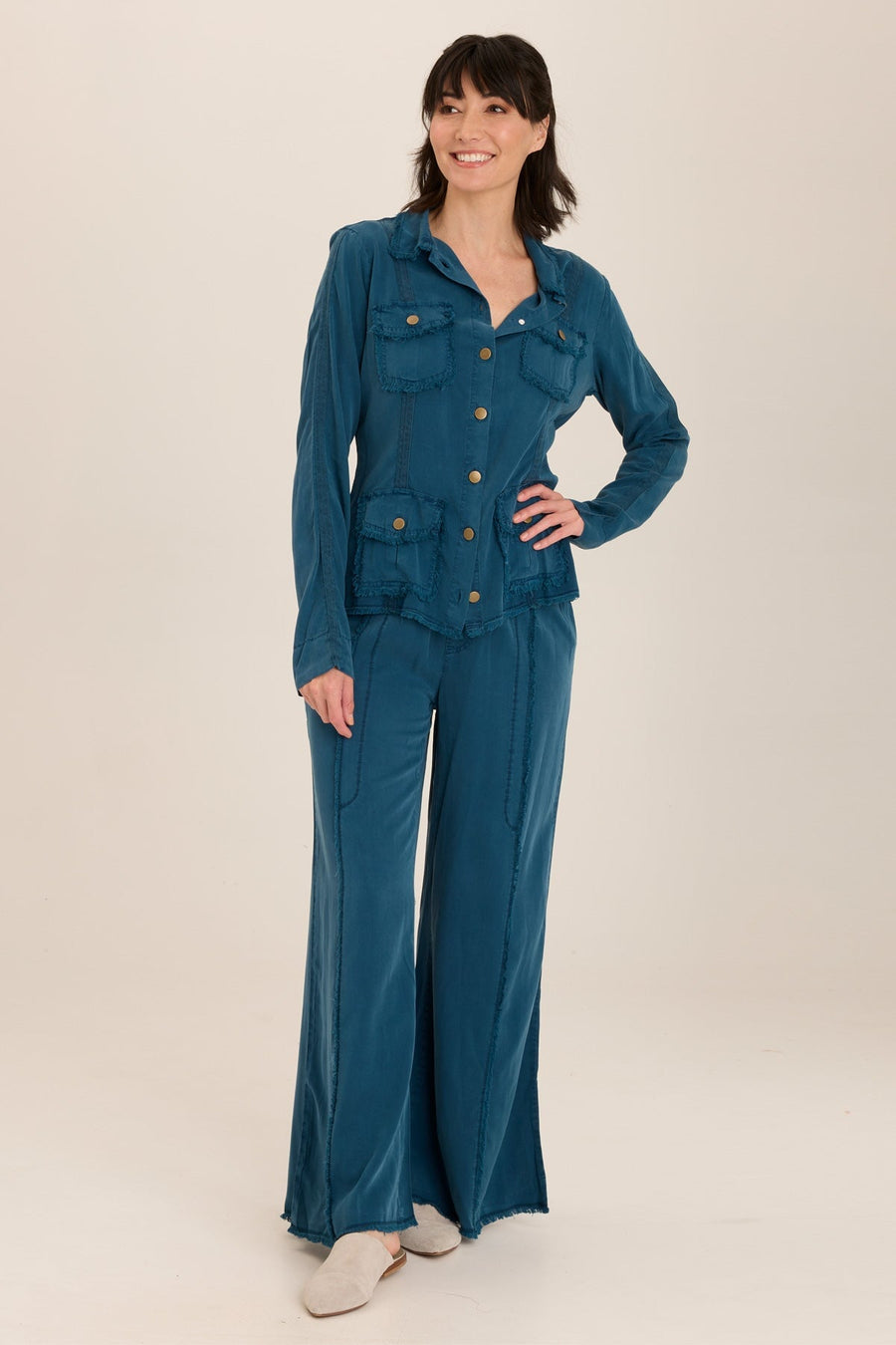 Twill Beach Trouser