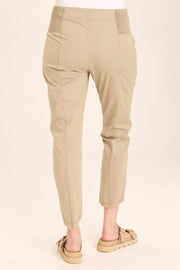 Acker Zipper Slim Crop
