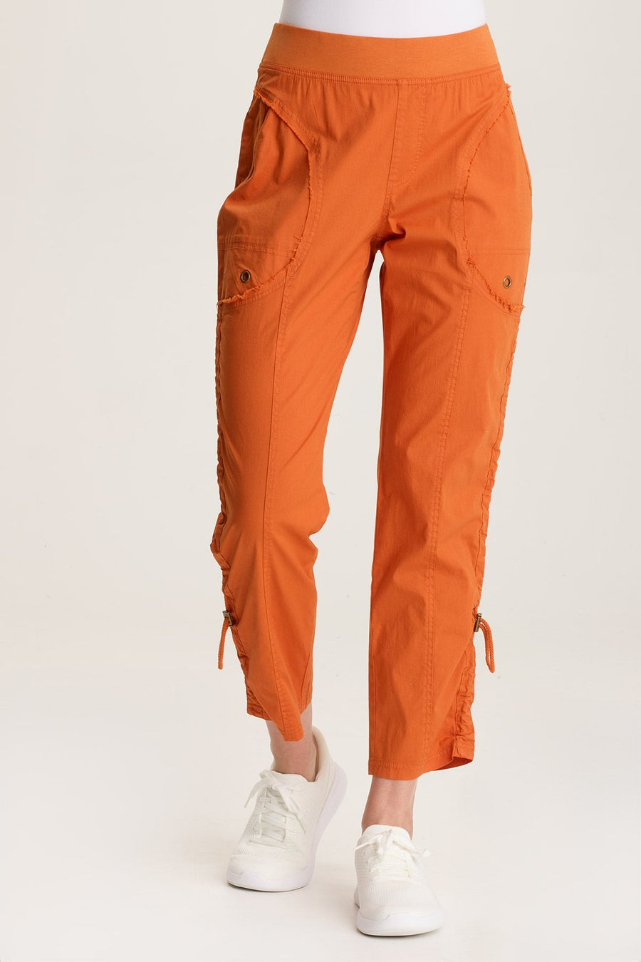 Otish Slim Poplin Crop