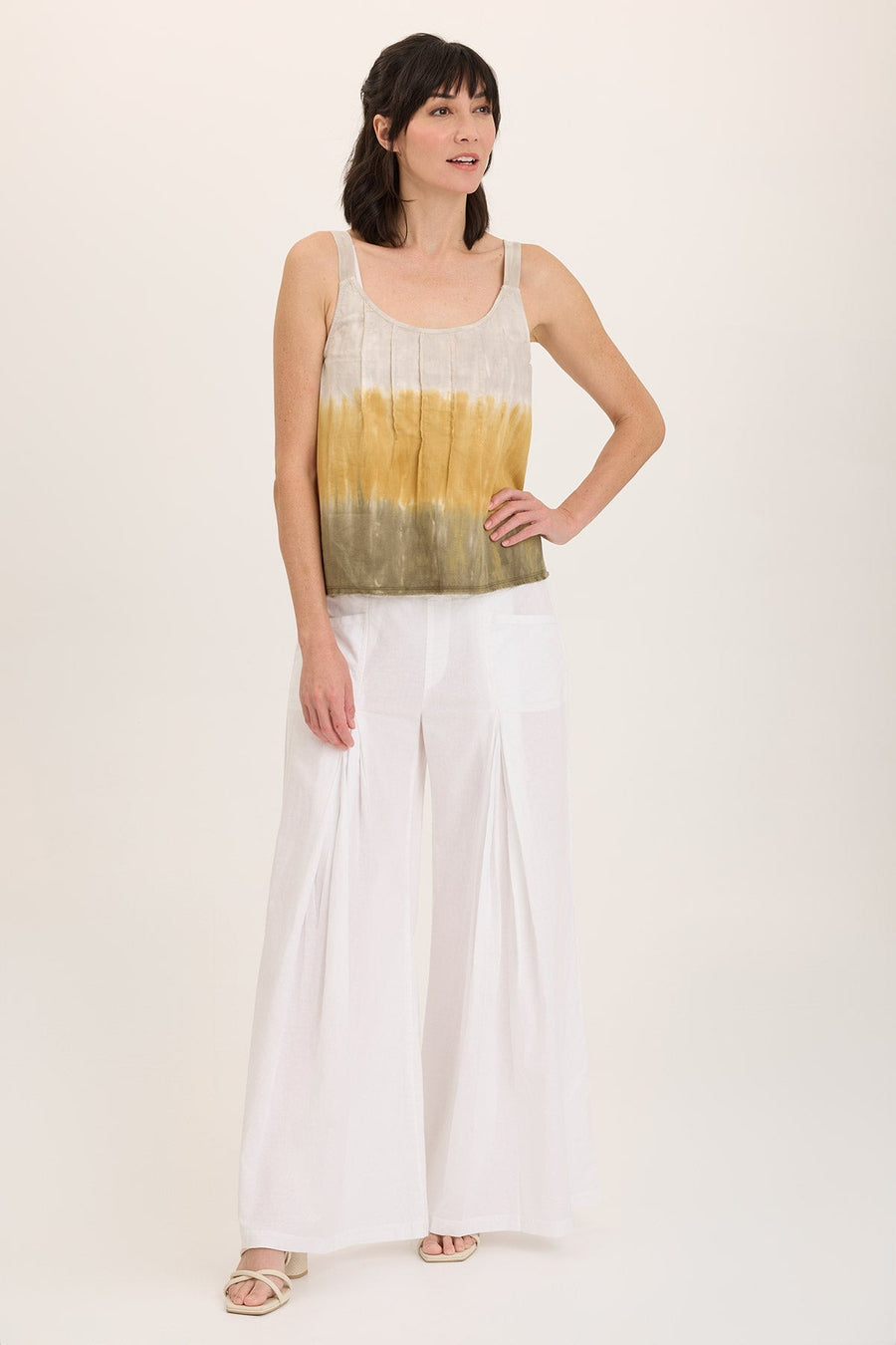 Zorba Cotton/Linen Ultra Wide Leg Pant