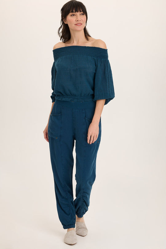 Squire Twill Banded Hem Casual Pant