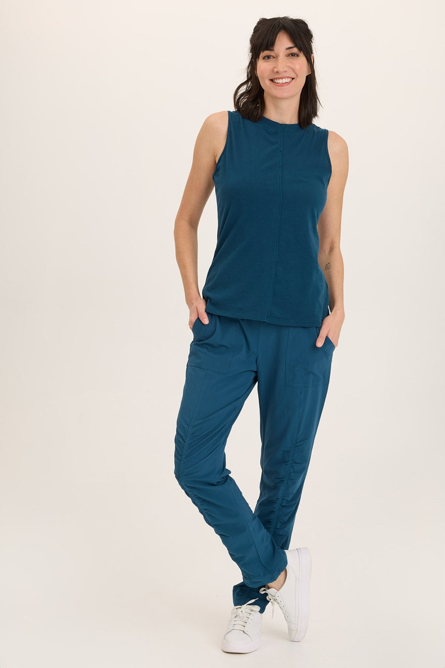 Jules Active Ruched Drawstring Stretch Pant
