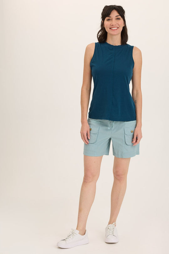 Felix Stretch Poplin Cargo Drawstring Short