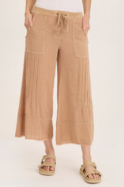 Ace Gauze Wide Leg Crop