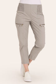 Acker Zipper Slim Pant