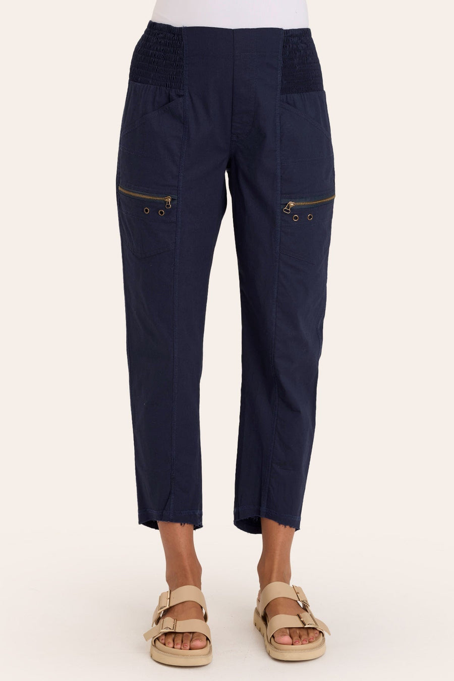 Acker Zipper Slim Pant