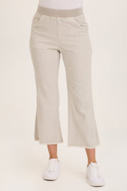 Lorilei Twill Flare Pull-On Pant