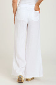 Zorba Linen Ultra Wide Leg Pant