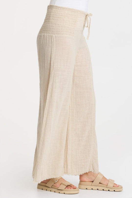 Gauze Kaj Wide Leg
