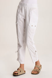 Otish Slim Poplin Crop