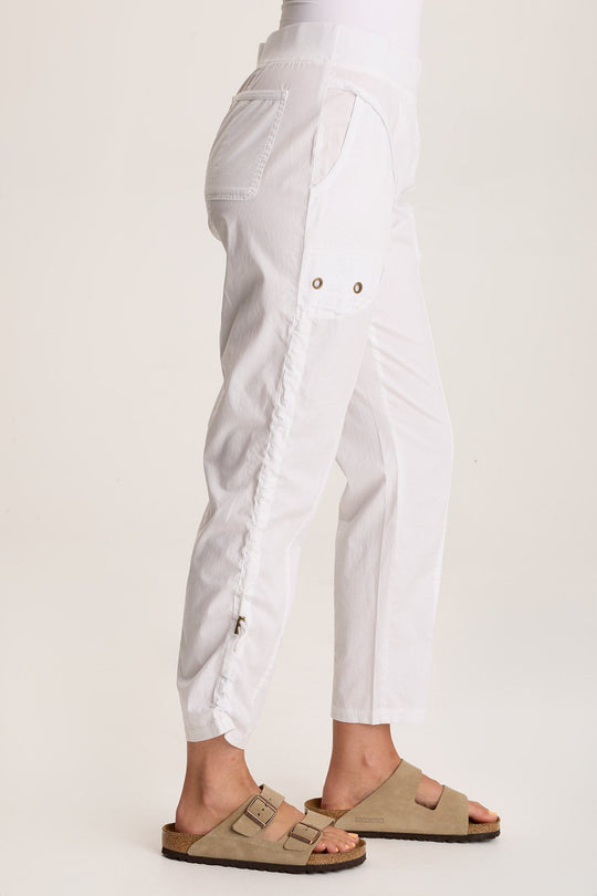 Otish Slim Poplin Crop