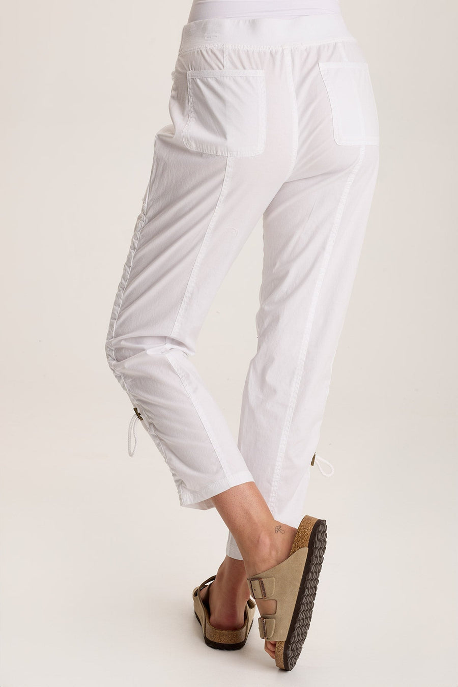 Otish Slim Poplin Crop