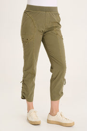 Otish Slim Poplin Crop