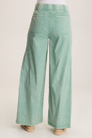 Coline Poplin Wide Leg Pant