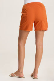 Erna Poplin Multi-Pocket Short