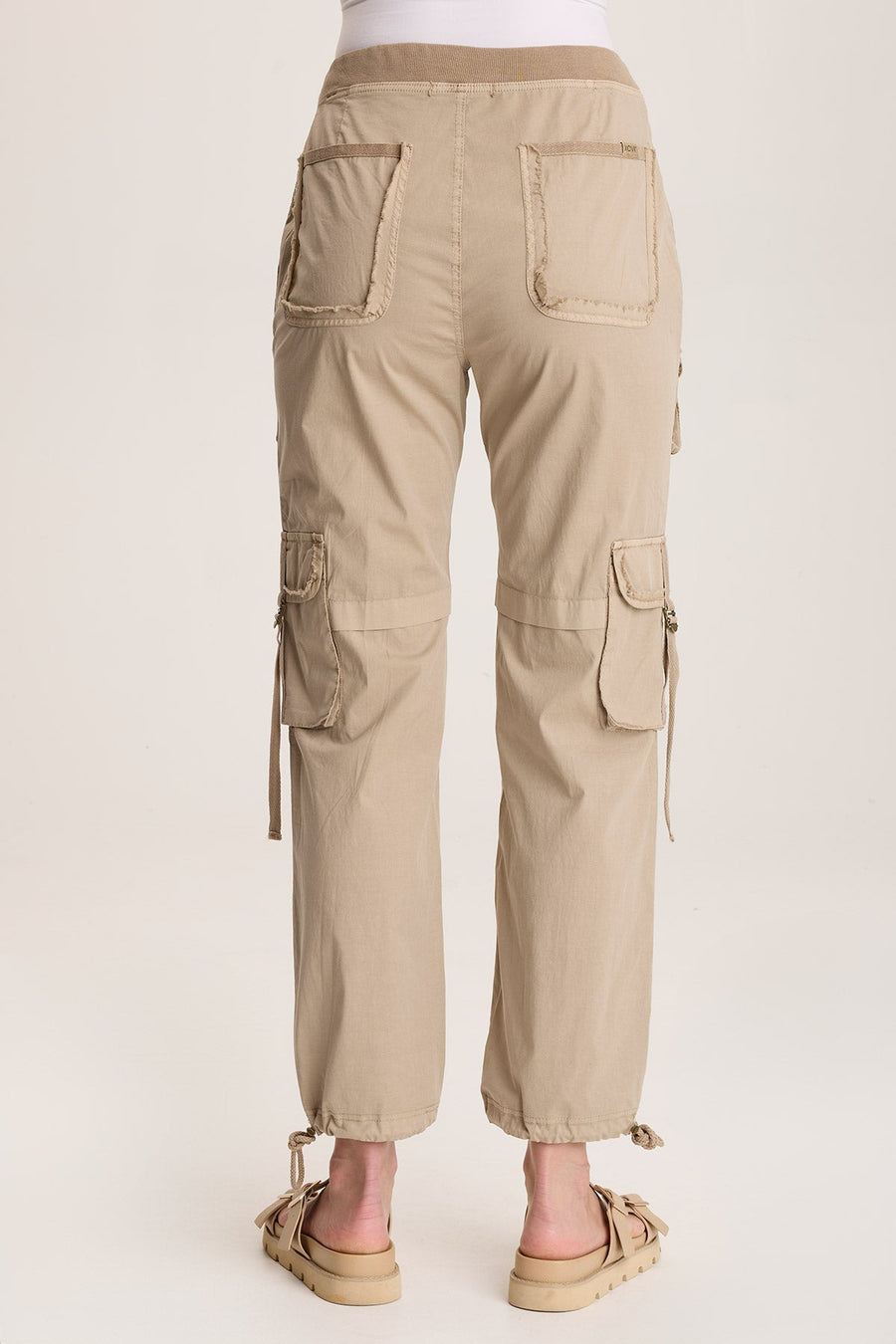 Jillit Poplin Cargo Jogger Crop Pant