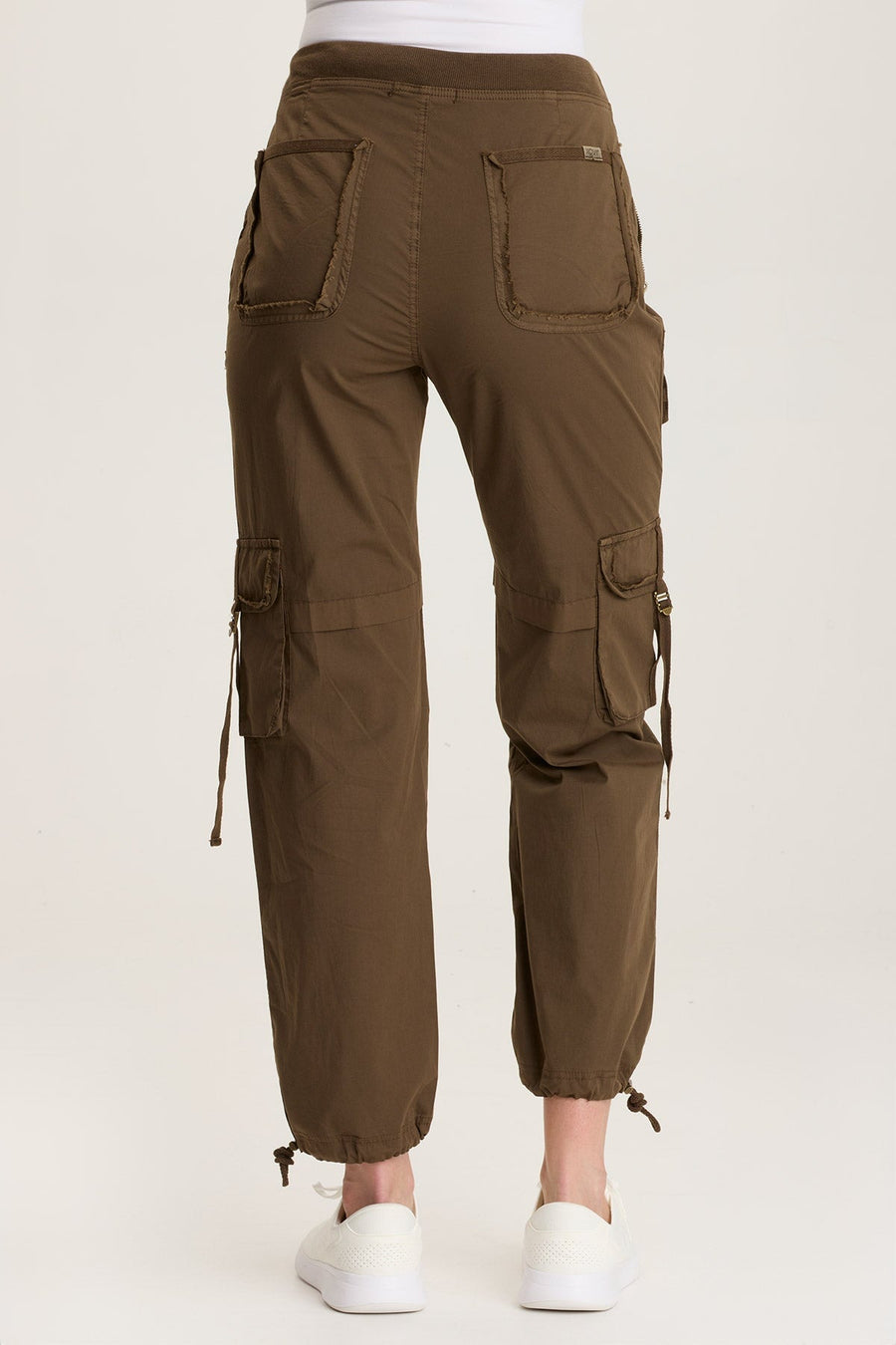 Jillit Poplin Cargo Jogger Crop Pant