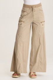 Coline Poplin Wide Leg Pant