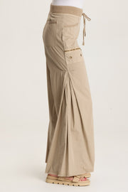 Coline Poplin Wide Leg Pant