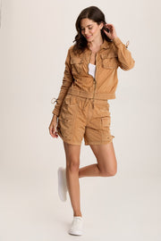 Ganon Sporty Drawstring Cargo Short