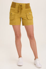 Felix Stretch Poplin Cargo Drawstring Short