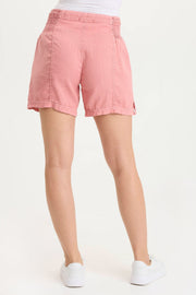 Rebel Linen Tabbed Short
