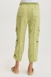 Selmy Twill Corded Cargo Crop Pant