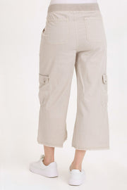 Femke Stretch Poplin Cargo Crop
