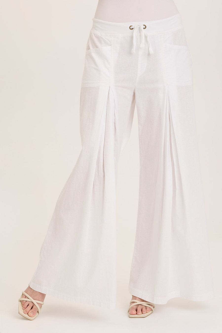 Zorba Cotton/Linen Ultra Wide Leg Pant