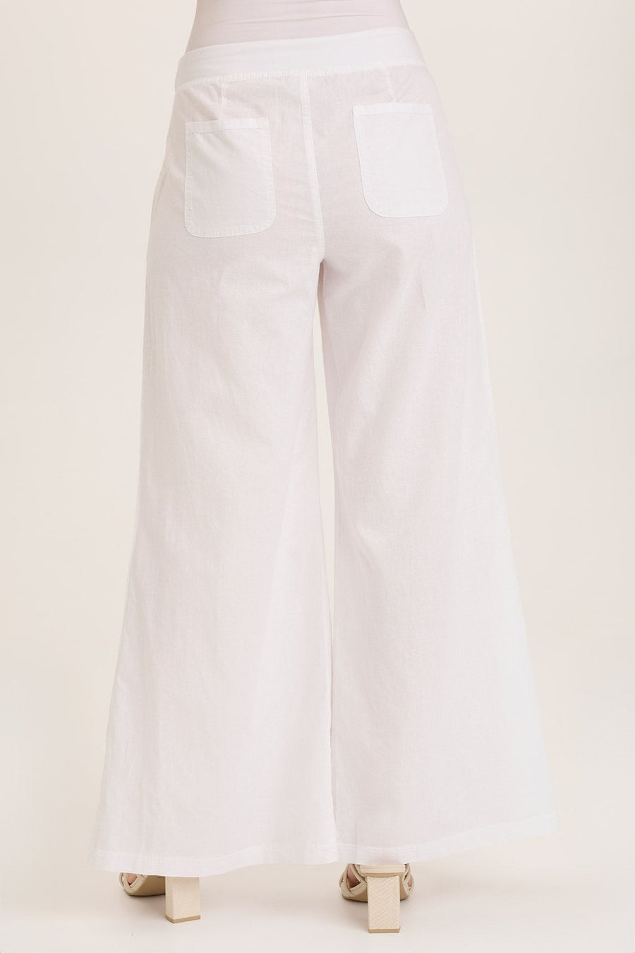Zorba Cotton/Linen Ultra Wide Leg Pant
