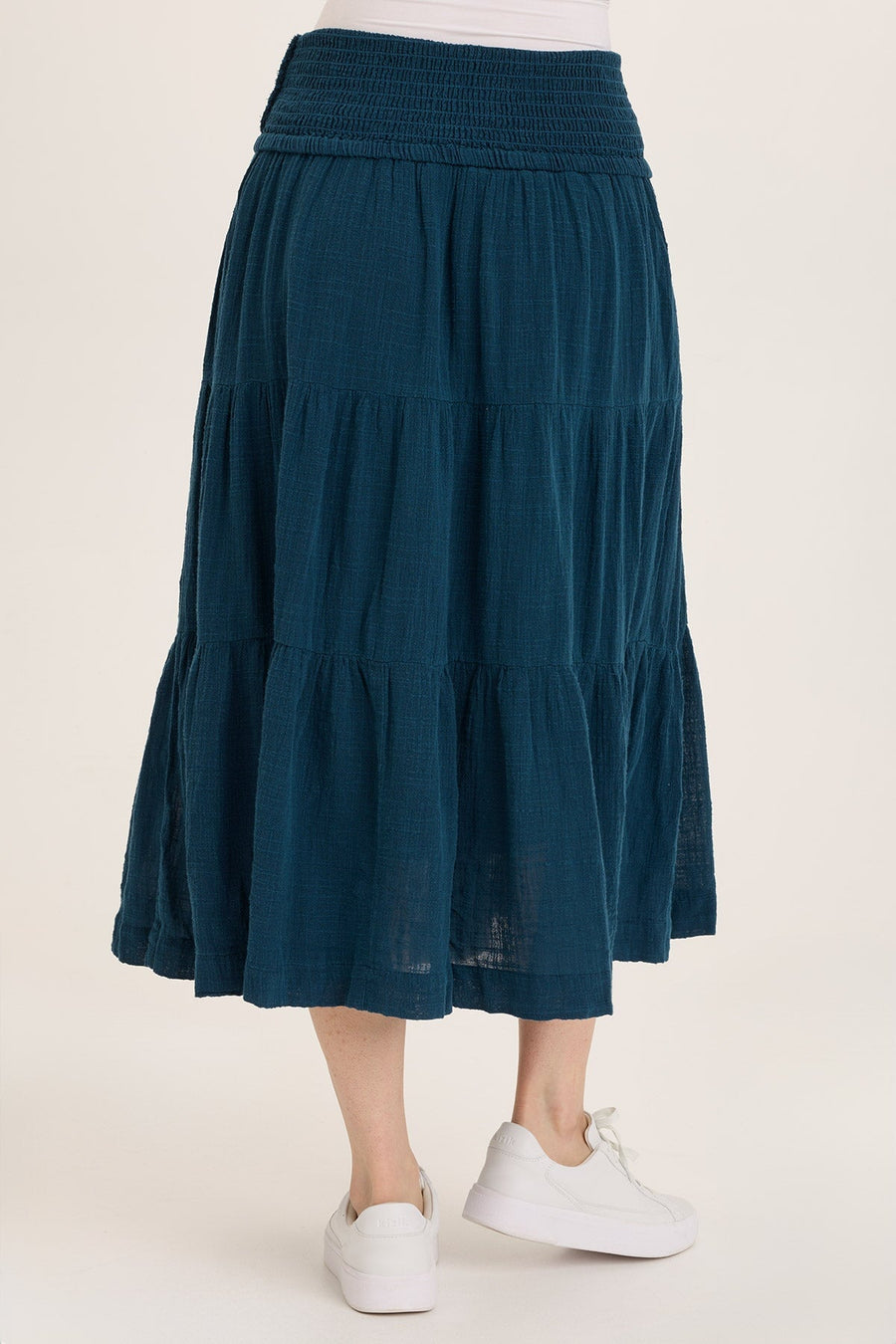 Paigene Gauze Tiered Skirt
