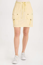 Leto Twill Cargo Mini Skirt