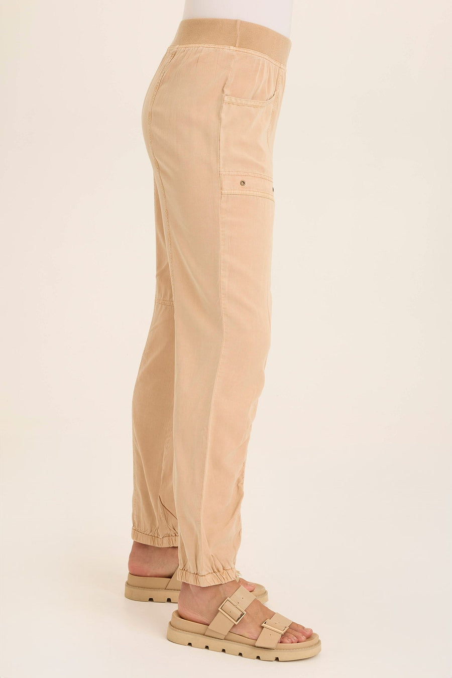 Squire Twill Banded Hem Casual Pant