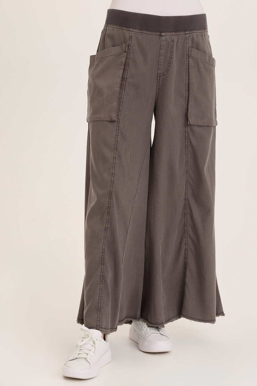 Desoto Ultra-Flare Wide Leg Pocket Trouser