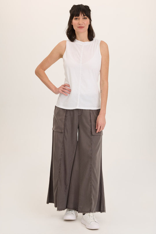 Desoto Ultra-Flare Wide Leg Pocket Trouser