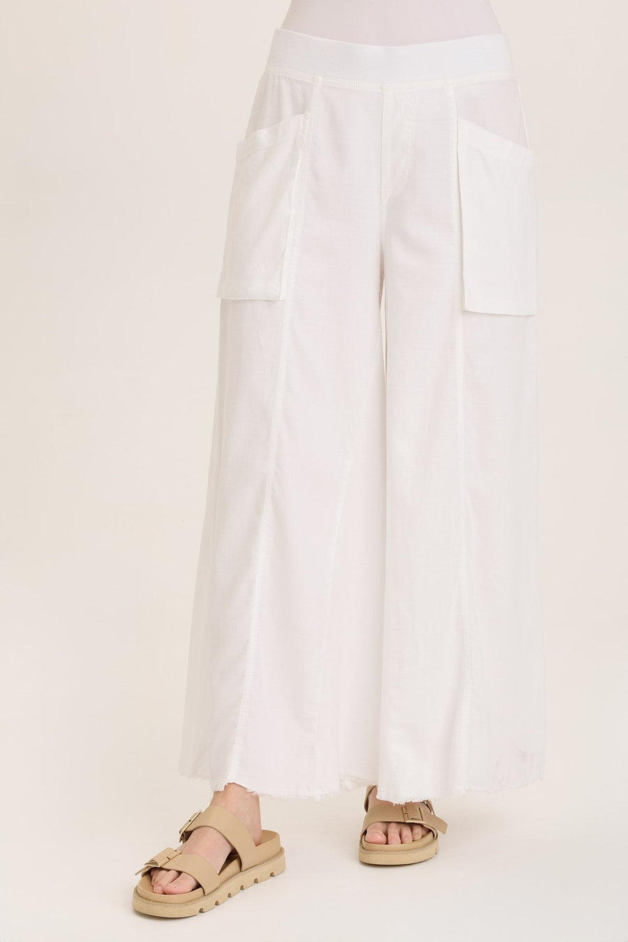 Desoto Ultra-Flare Wide Leg Pocket Trouser