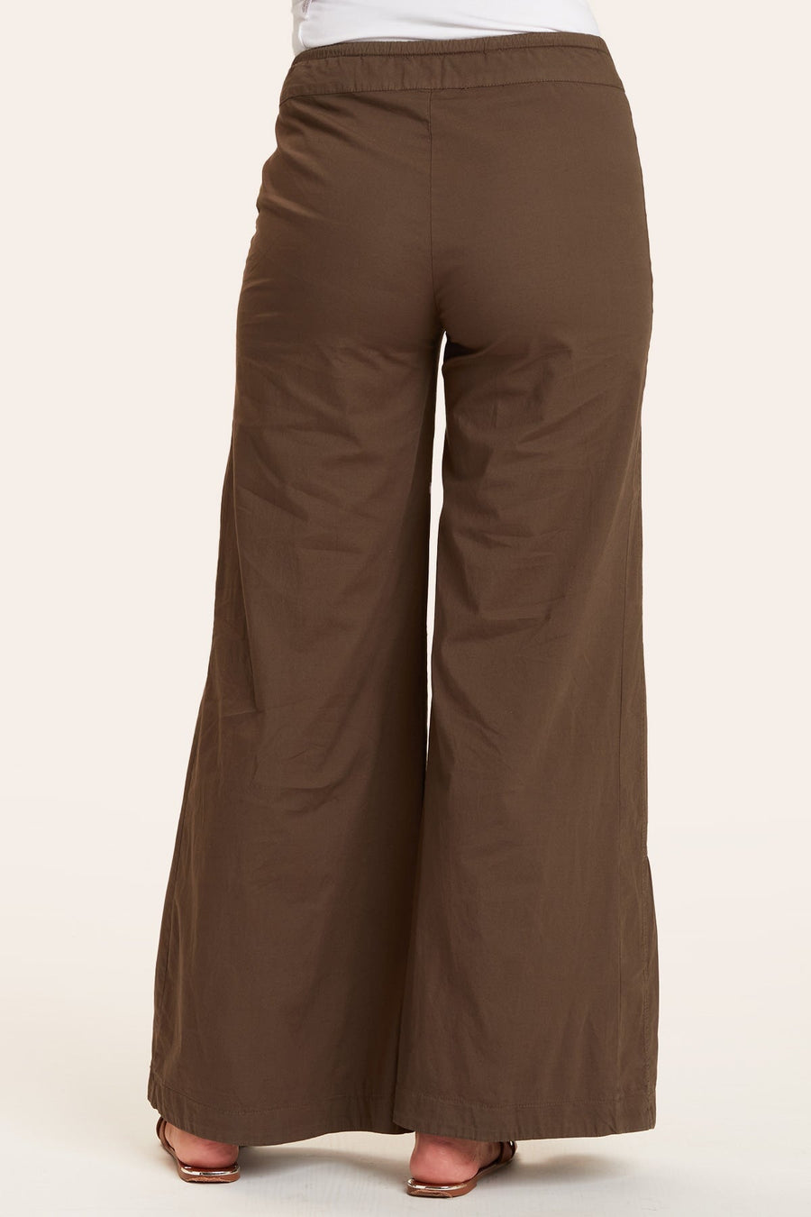 Terraced Wide Leg Pant