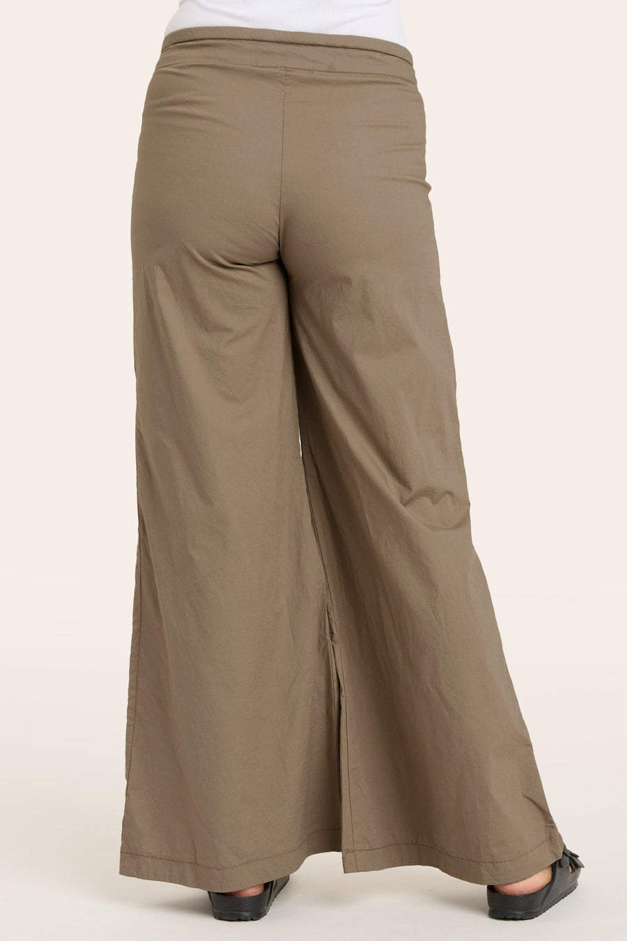 Terraced Wide Leg Pant