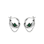 Chain Hoop Earrings