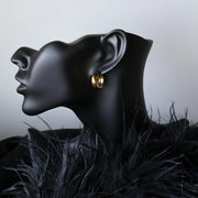 Classic Chunky Hoops - Gold