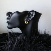 Classic Chunky Hoops - Gold