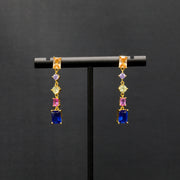 Colorful Crystal Drop Earring