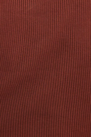 Brown Knit Top Sleeveless Crop