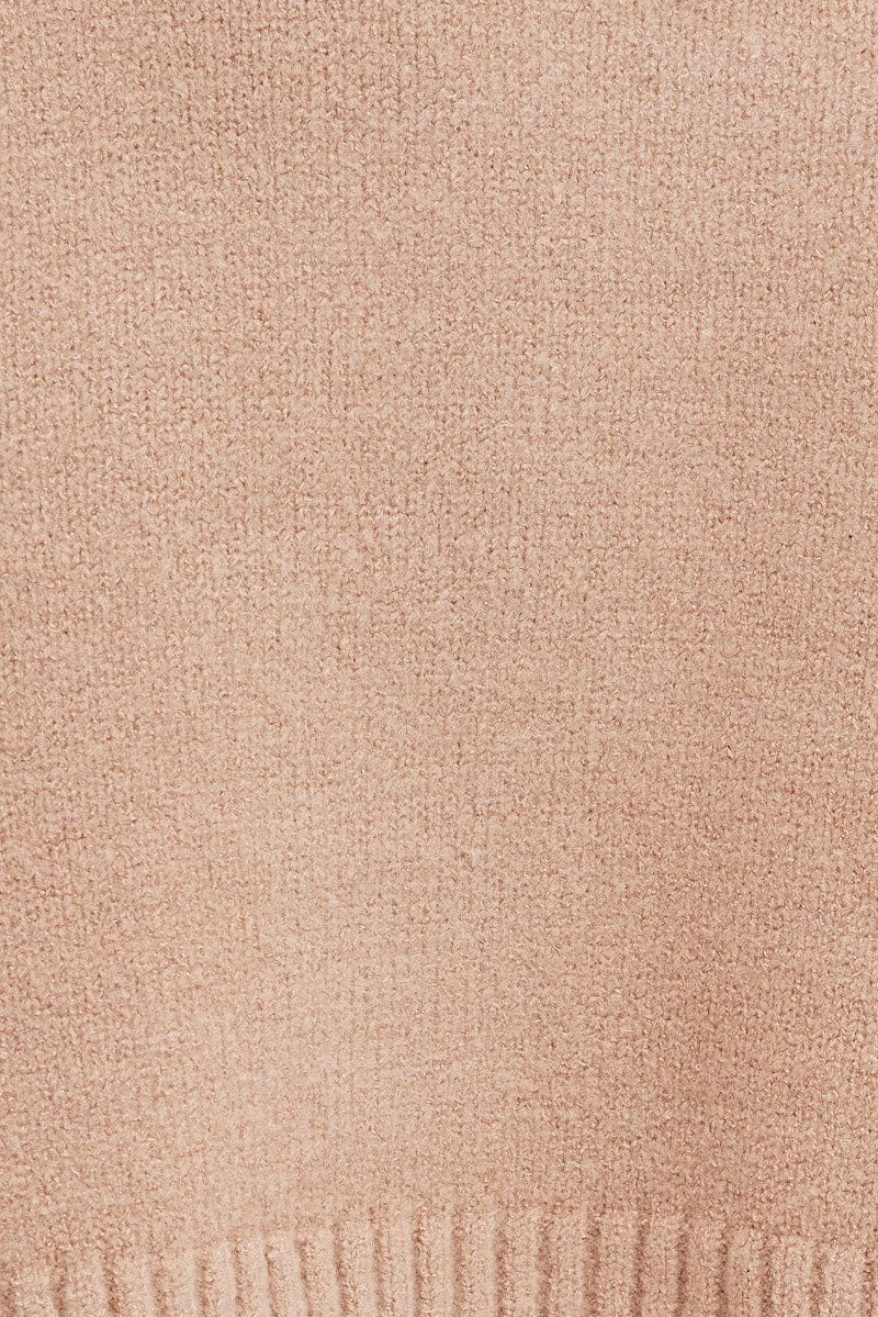Cable Knit Jumper High neck